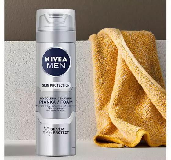 NIVEA MEN SENSITIVE SKIN PROTECTION SHAVING FOAM 200ML 