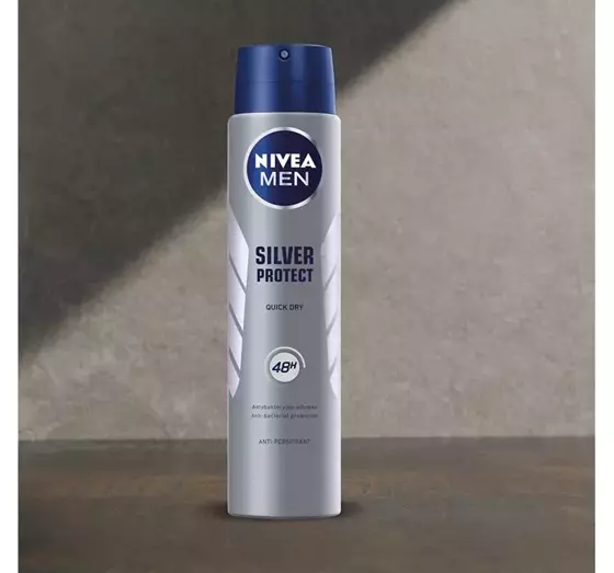 NIVEA MEN SILVER PROTECT ANTIPERSPIRANT FOR MEN SPRAY 250ML 