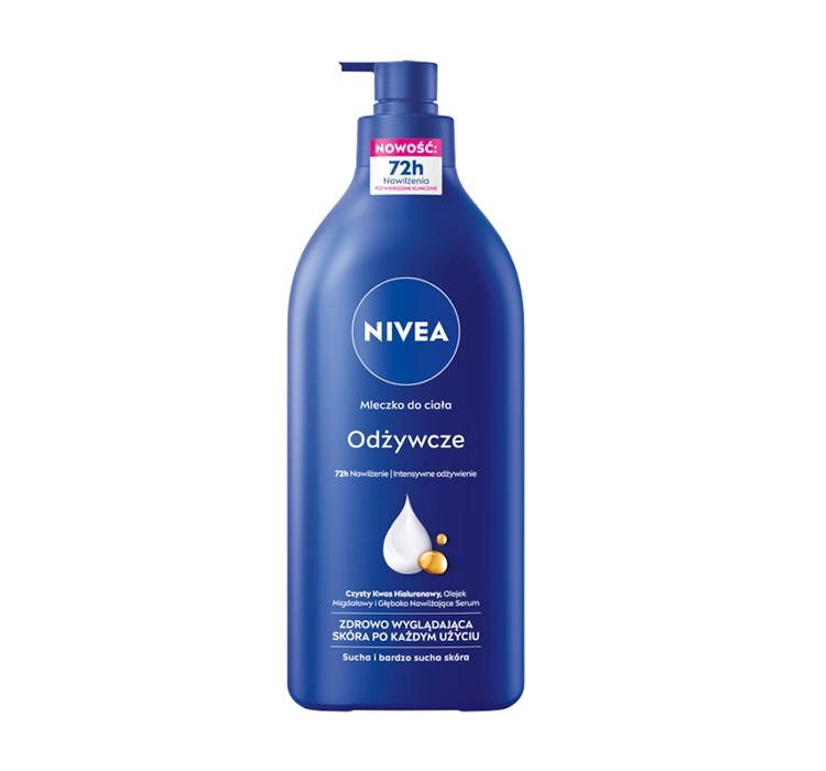 NIVEA NOURISHING BODY MILK FOR VERY DRY SKIN 650ML