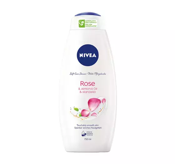 NIVEA ROSE & ALMOND OIL SHOWER GEL 750ML