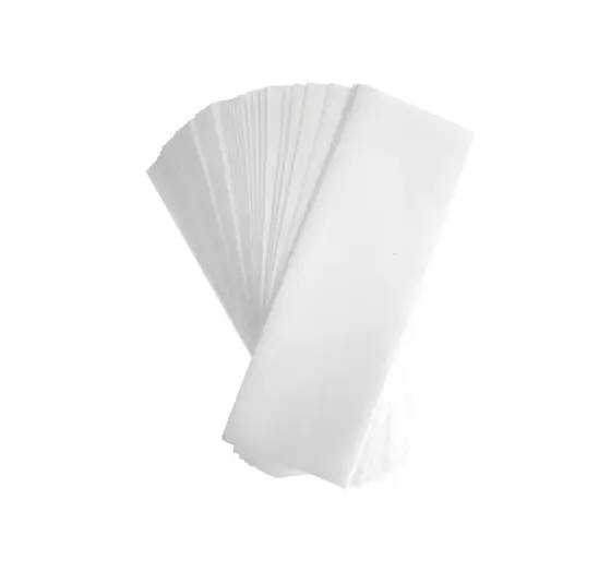 NON-WOVEN EPILATION STRIPS FOR WAXING MINI PACKAGE 100 PIECES