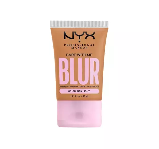 NYX PROFESSIONAL BARE WITH ME BLUR TINT FOUNDATION 08 GOLDEN LIGHT 30ML