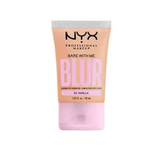 NYX PROFESSIONAL BARE WITH ME BLUR TINT FOUNDATION FOUNDATION 05 VANILLA 30ML