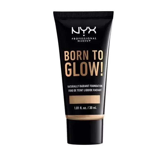 NYX PROFESSIONAL MAKEUP BORN TO GLOW NATURALLY ILLUMINATING FOUNDATION 6.3 WARM VANILLA 30ML