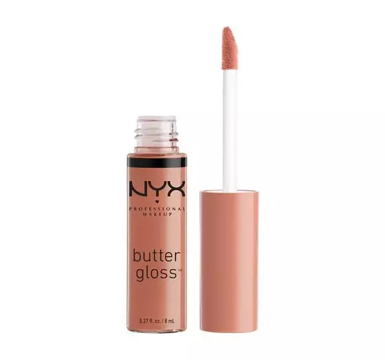 NYX PROFESSIONAL MAKEUP BUTTER GLOS LIP GLOSS 14 MADELEINE 8ML