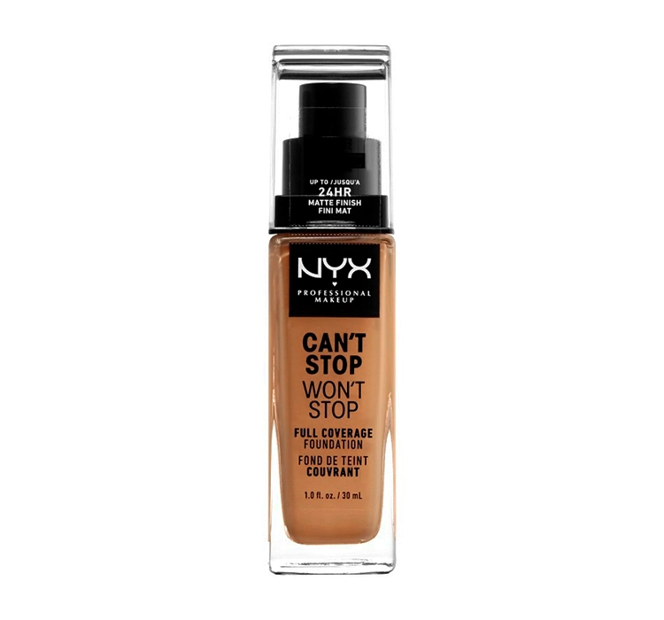 NYX PROFESSIONAL MAKEUP CAN'T STOP WON'T STOP FULL COVERAGE FOUNDATION 13 GOLDEN  30ML