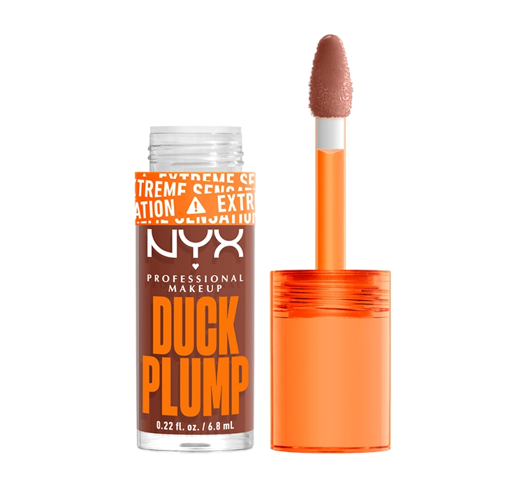 NYX PROFESSIONAL MAKEUP DUCK PLUMP PLUMPING LIP GLOSS 07 MOCHA ME CRAZY 7ML