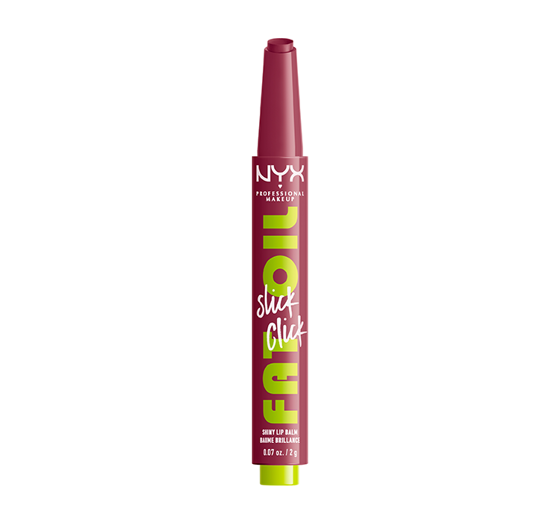 NYX PROFESSIONAL MAKEUP FAT OIL SLICK CLICK LIP BALM 09 THAT'S MAJOR 2G