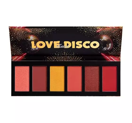 NYX PROFESSIONAL MAKEUP LOVE LUST DISCO ROSE PALETTE 01 VANITY LOVES COMPANY 30G