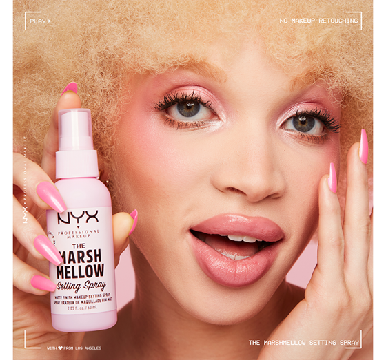 NYX PROFESSIONAL MAKEUP MARSHMELLOW MAKEUP SETTING SPRAY 60ML