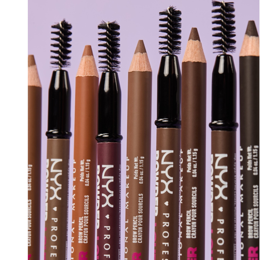 NYX PROFESSIONAL MAKEUP POWDER LOUDER EYEBROW PENCIL 05 SOFT BROWN 1.15G