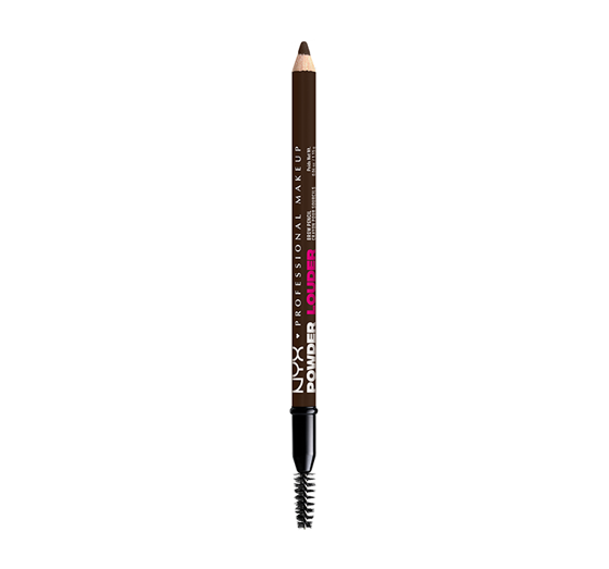 NYX PROFESSIONAL MAKEUP POWDER LOUDER EYEBROW PENCIL 08 DEEP BROWN 1.15G