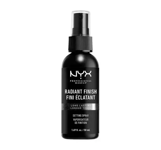 NYX PROFESSIONAL MAKEUP RADIANT FINISH SETTING SPRAY FIXER 50ML