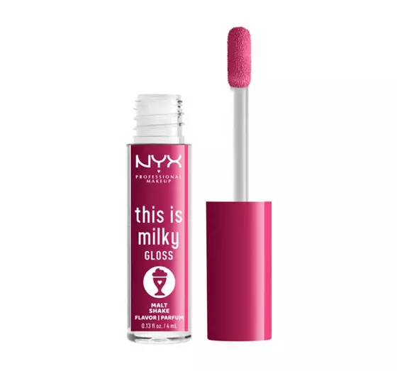 NYX PROFESSIONAL MAKEUP THIS IS MILKY LIP GLOSS 12 MALT SHAKE 4ML