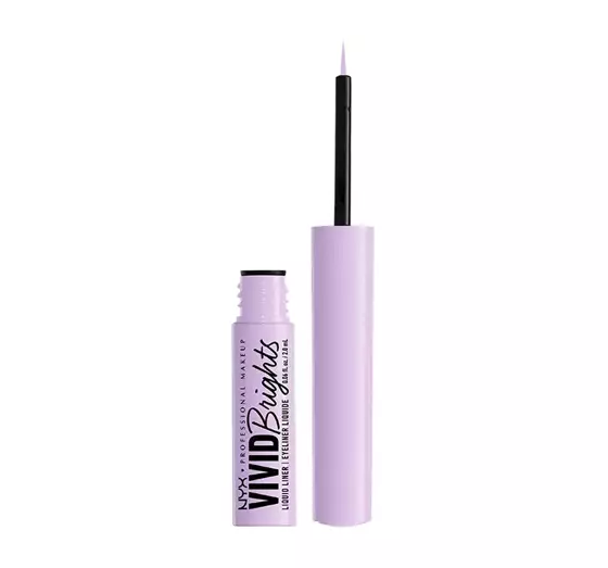 NYX PROFESSIONAL MAKEUP VIVID BRIGHTS LIQUID EYELINER 07 LILAC LINK 2ML 