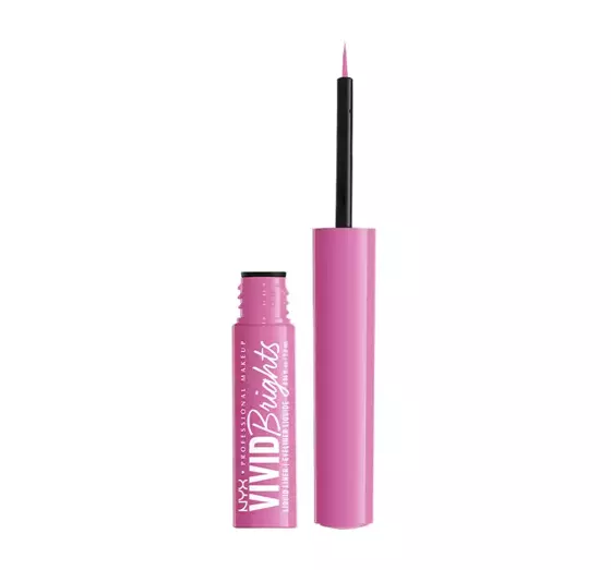 NYX PROFESSIONAL MAKEUP VIVID BRIGHTS LIQUID EYELINER 08 DON'T PINK TWICE 2ML 