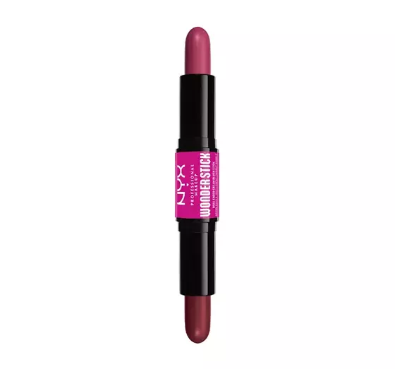 NYX PROFESSIONAL MAKEUP WONDER STICK DUAL-ENDED CREAM BLUSH STICK 04 DEEP MAGENTA + GINGER 2x4G