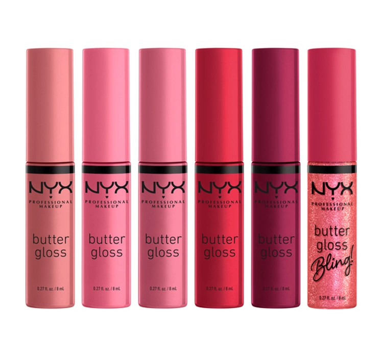 NYX Professional Makeup x Home Alone Lip Gloss Set Red & Pink