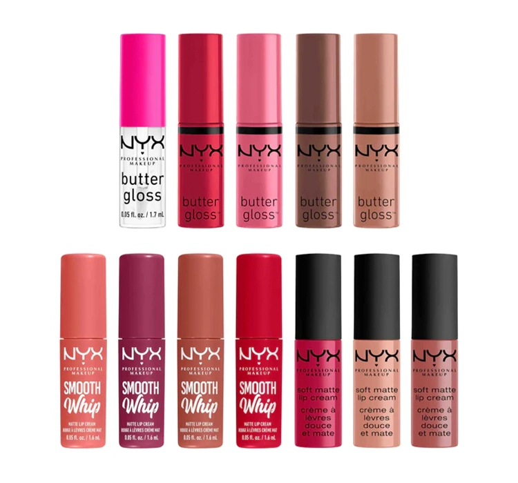 NYX Professional Makeup x Home Alone Mini Lip Gloss Set