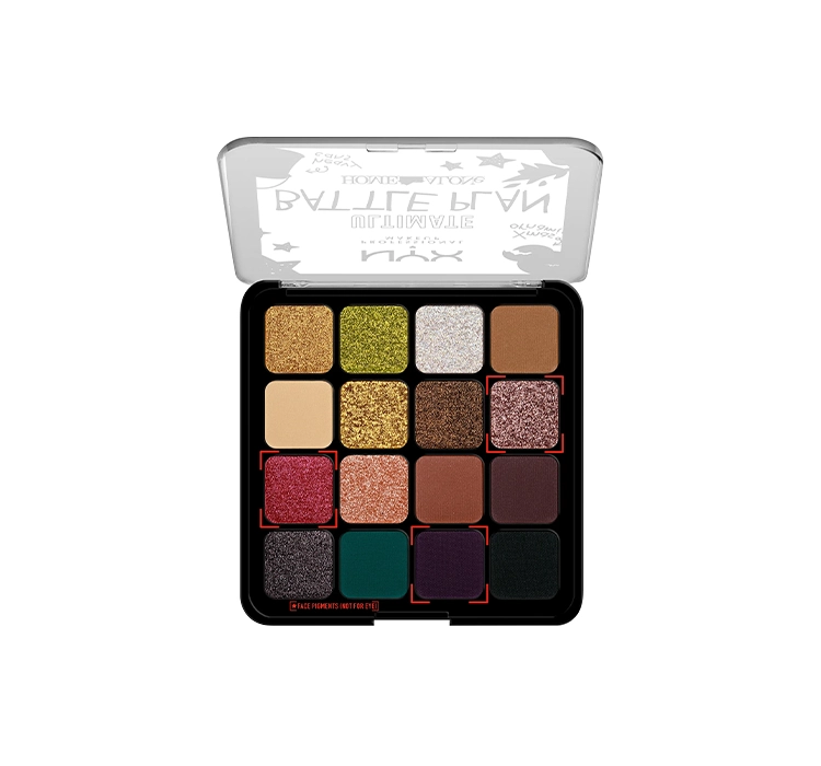 NYX Professional Makeup x Home Alone Ultimate Battle Plan Holiday Eyeshadow Palette