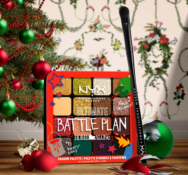 NYX Professional Makeup x Home Alone Ultimate Battle Plan Holiday Eyeshadow Palette