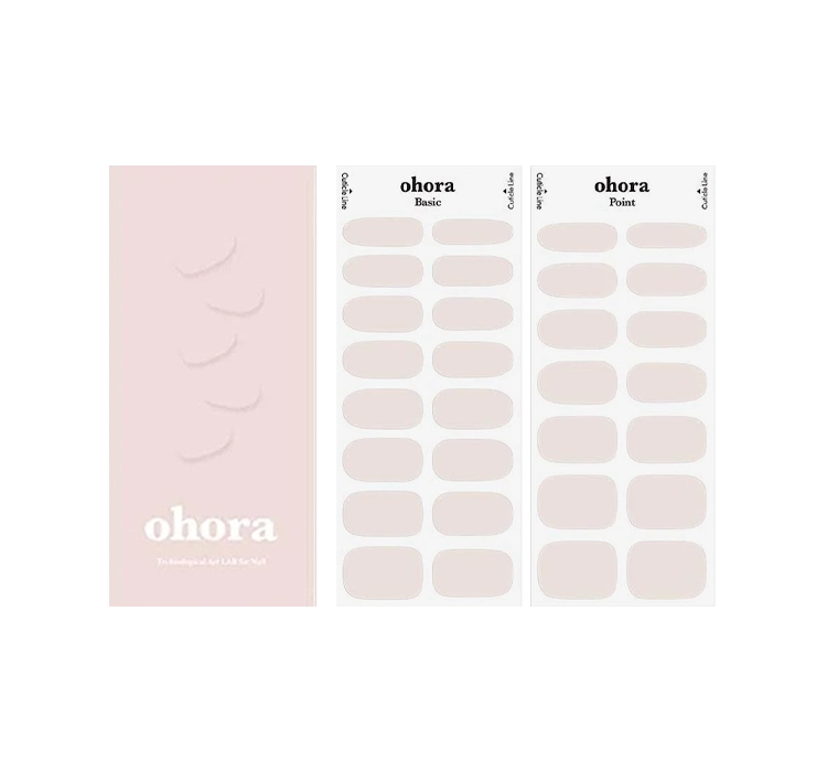 OHORA SEMI-CURED GEL STRIPS CREAM LIGHT 