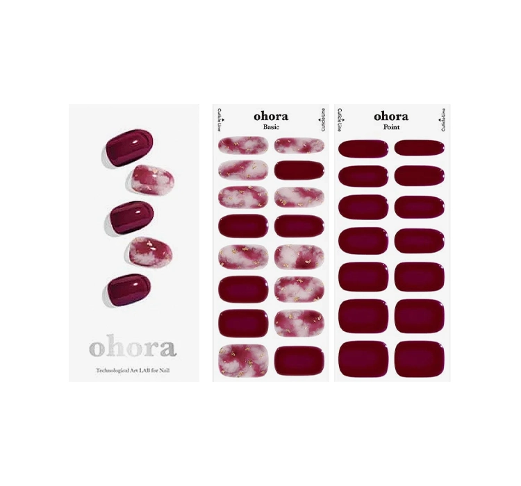 OHORA SEMI-CURED GEL STRIPS MULBERRY