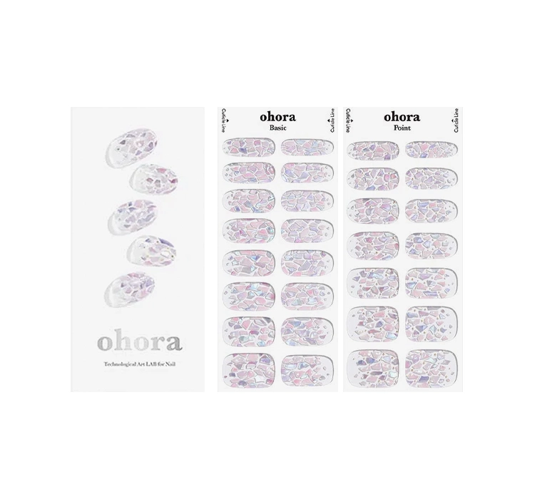 OHORA SEMI-CURED GEL STRIPS PETAL RAIN