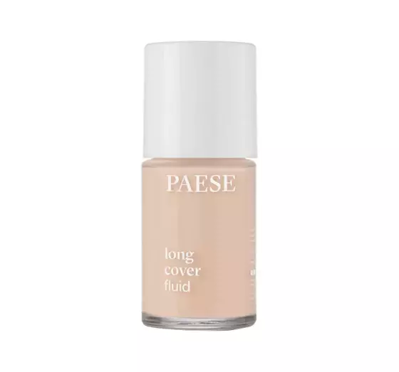 PAESE LONG COVER FLUID HIGH COVERAGE FOUNDATION 01 LIGHT BEIGE 30ML