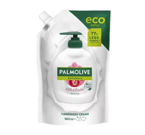 PALMOLIVE NATURALS MILK & ORCHID LIQUID SOAP REFILL 500ML