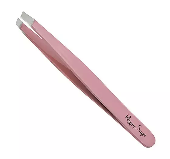 PEGGY SAGE EYEBROW TWEEZERS PINK