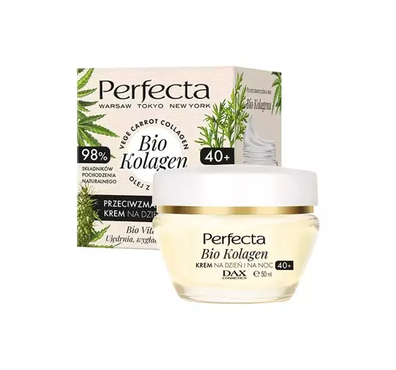 PERFECTA BIO COLLAGEN ANTI-WRINKLE DAY AND NIGHT CREAM 40+ 50ML