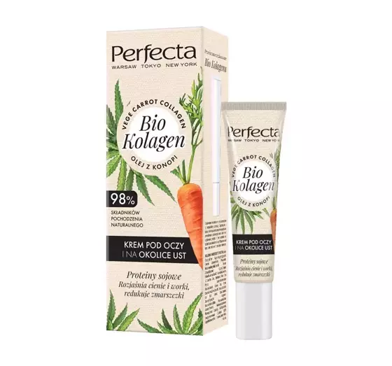 PERFECTA BIO COLLAGEN EYE AND LIP AREA CREAM 15ML