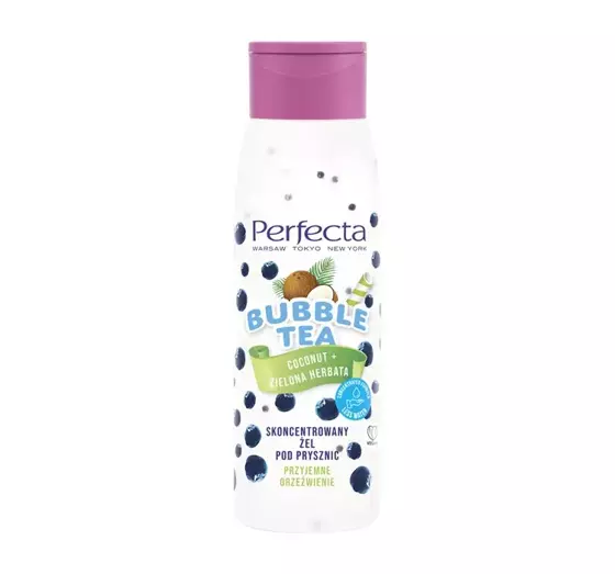 PERFECTA BUBBLE TEA CONCENTRATED SHOWER GEL COCONUT + GREEN TEA 400G