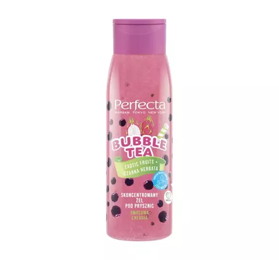 PERFECTA BUBBLE TEA CONCENTRATED SHOWER GEL EXOTIC FRUITS + BLACK TEA 400G