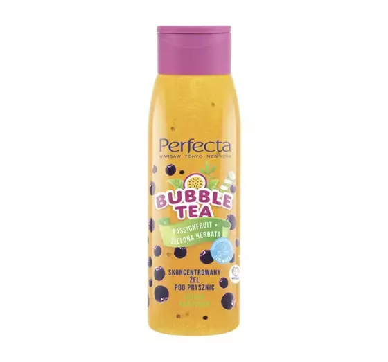 PERFECTA BUBBLE TEA CONCENTRATED SHOWER GEL PASSIONFRUIT + GREEN TEA 400G