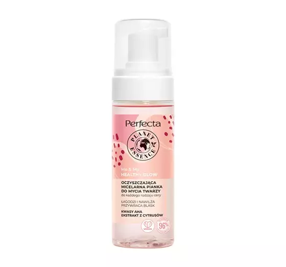 PERFECTA PLANET ESSENCE ME & MY HEALTHY GLOW MICELLAR FACE CLEANSING FOAM 160ML