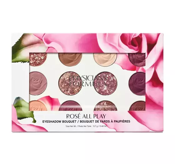 PHYSICIANS FORMULA ROSE ALL PLAY EYE SHADOW PALETTE 13.7G