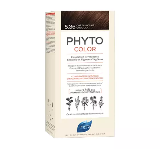 PHYTO PHYTOCOLOR HAIR DYE 5.35 CHOCOLATE LIGHT BROWN