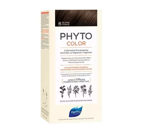 PHYTO PHYTOCOLOR HAIR DYE 6 DARK BLONDE