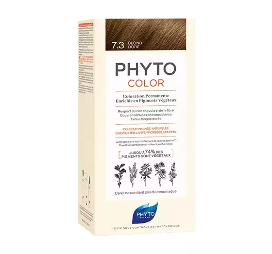 PHYTO PHYTOCOLOR HAIR DYE 7.3 GOLDEN BLONDE