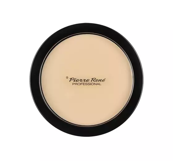 PIERRE RENE COMPACT POWDER SPF 25 PRESSED FACE POWDER 101 PORCELAIN 8G