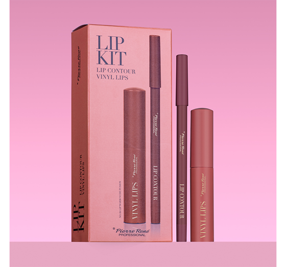 PIERRE RENE LIP KIT 04 LIP WARM NUDE FUSION