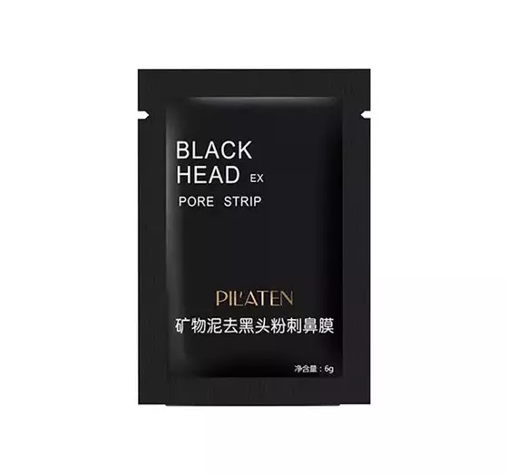 PILATEN BLACK MASK PEEL-OFF FACE MASK REMOVING BLACKHEADS AND CLEANSING PORES 6G 