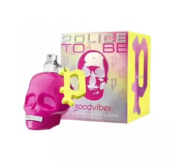 POLICE TO BE GOODVIBES FOR WOMAN EAU DE PARFUM SPRAY 75ML