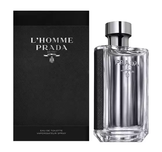 PRADA L HOMME MAN EAU DE TOILETTE SPRAY 100ML 