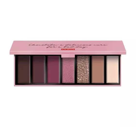 PUPA ZERO CALORIE CHOCOLATE EYESHADOW PALETTE 002 RUBY CHOCOLATE 9,45G