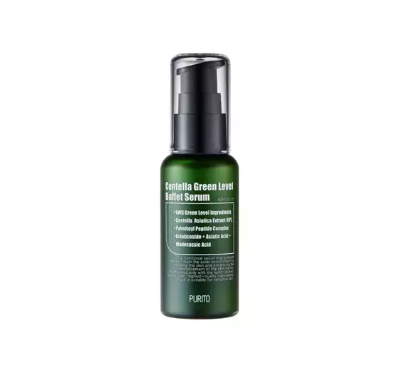 PURITO CENTELLA GREEN LEVEL NOURISHING FACE SERUM WITH CENTELLA EXTRACT 60ML