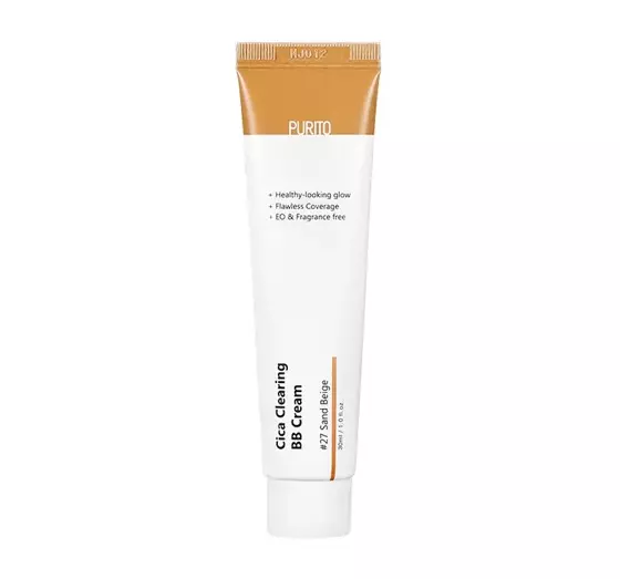 PURITO CICA CLEARING BB CREAM 27 SAND BEIGE 30ML