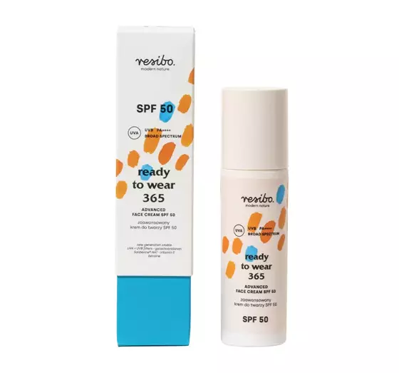 RESIBO READY TO WEAR 365 ADVANCED FACE CREAM SPF50 50ML